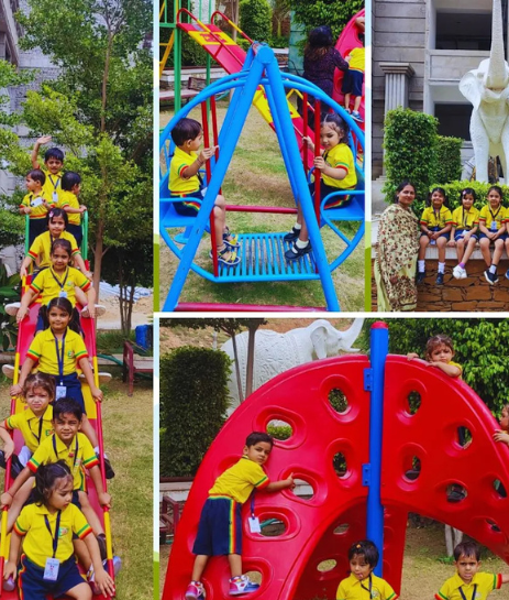 Children learning together at Brain Discovery Global School Chhindwara